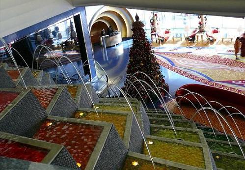 The Foyer Of The Burj Al Arab.